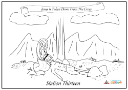 Stations of the Cross - Station 13